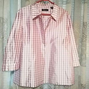 Valerie stevens 100% silk top